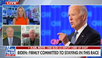 ‘There’s Cheering in Mar-a-Lago’: Karl Rove Says Biden Is ‘Gonna Lose’ If He Stays in the Race