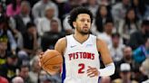 Pistons' Cade Cunningham diagnosed with knee strain, will be reevaluated in 7-10 days