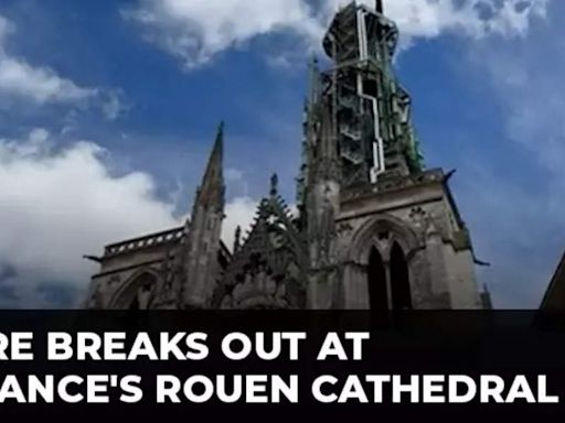 France: Fire breaks out at Notre Dame cathedral amid restoration work