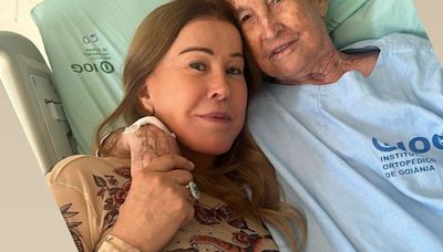 Zilu Camargo surge com a mãe no hospital e revela diagnóstico