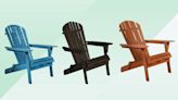 This weather-resistant Adirondack chair 'looks beautiful around the fire pit' — it's just $69 at Wayfair's Way Day sale