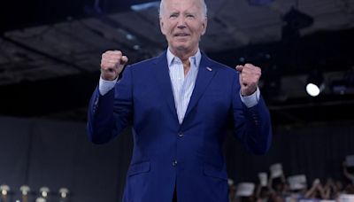The longer Joe Biden waves the Democratic battle flag, the more it’s shredded by friendly fire