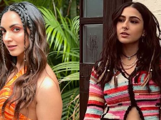 Try 4 easy-breezy celeb-inspired bohemian hairstyles for your next Goa vacation: Kiara Advani to Sara Ali Khan