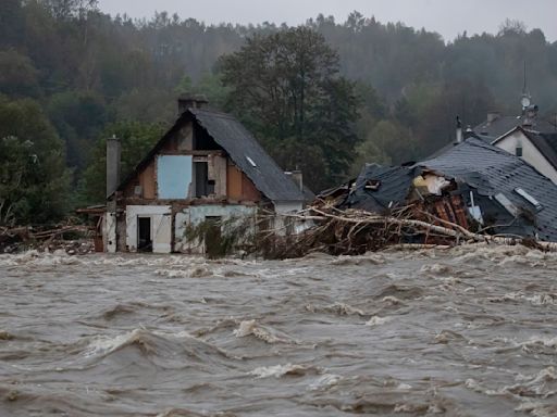 Pictures show floods ravaging Central and Eastern Europe as death toll rises