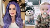 Kelly Osbourne's Son Sidney Sweetly Plays and Poses with Their Dog Lemmy in New Photos