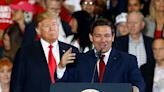 ‘Ron, I love that you’re back’: Trump and DeSantis put personal primary fight behind them