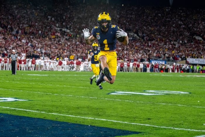 Michigan football national champion Roman Wilson selected by Steelers in 3rd round of NFL draft