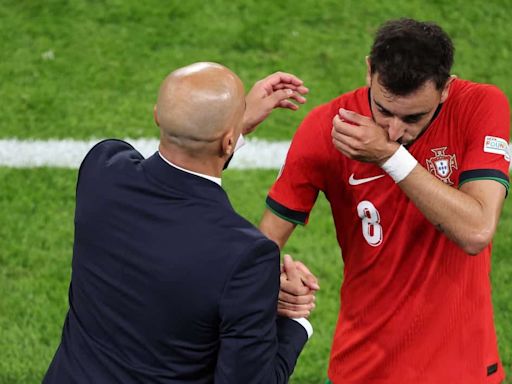 Heartbreak for Bruno Fernandes and Portugal as they’re dumped out of Euro 2024 by France