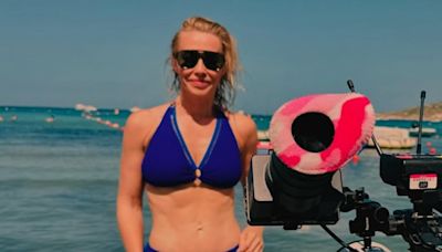 A Place In The Sun's Laura Hamilton flaunts her figure in a bikini