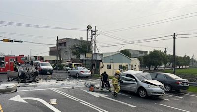 雲林豐田工業區車輛暴衝 釀1死！如災難電影驚悚畫面曝 - 社會