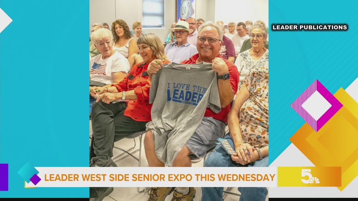 Leader West Side Senior Expo is this Wednesday, July 24th - doors open at 8 a.m. with free doughnuts and coffee available while supplies last