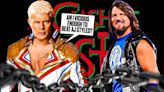 Cody Rhodes teases an attitude adjustment against AJ Styles at Clash at the Castle