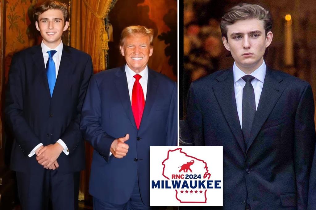 Barron Trump to step into political arena as Florida delegate to GOP National Convention