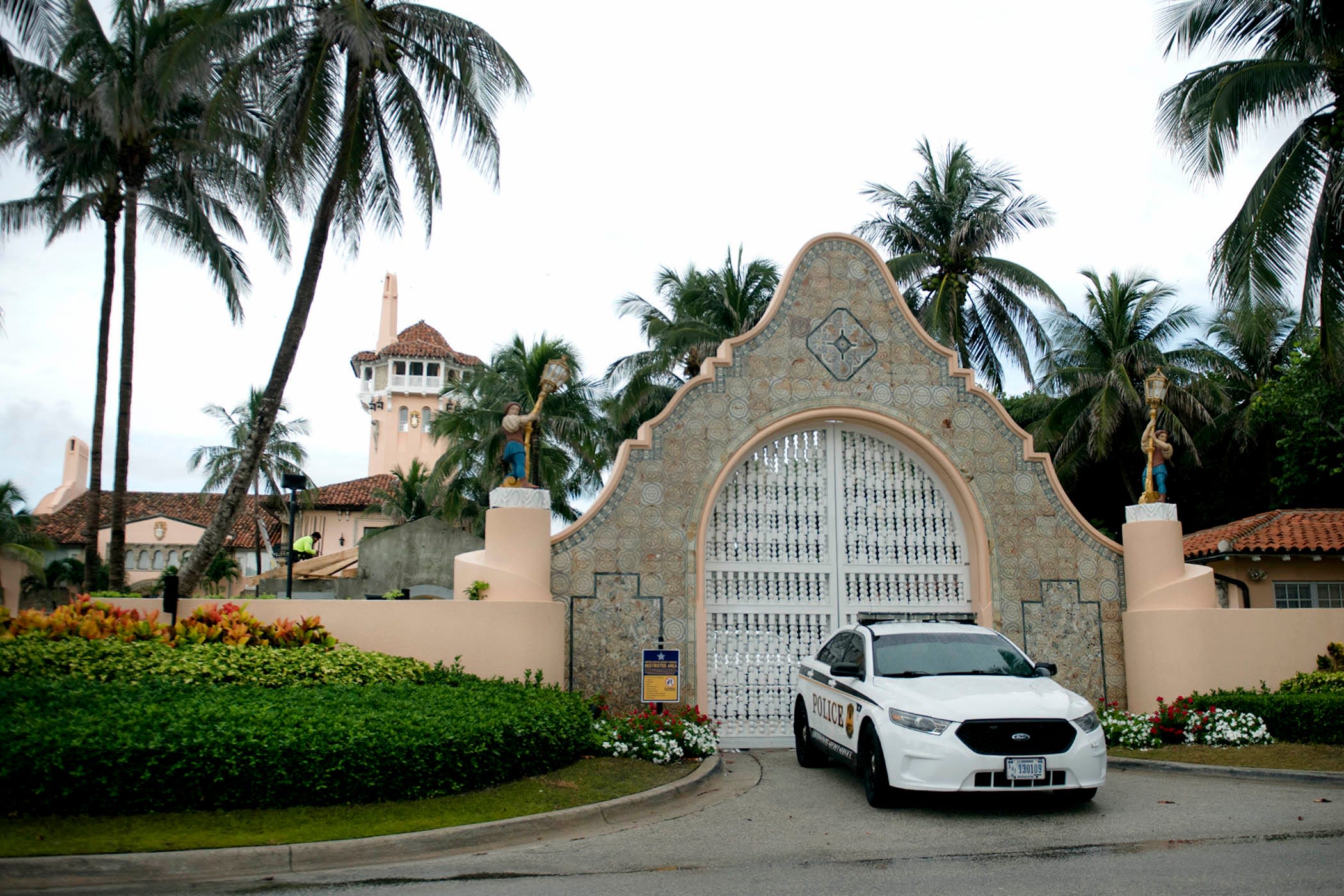 Road closures around Mar-a-Lago began Saturday, will last until at least after election day