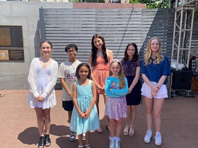 Members of Junior Mozart Club perform at Fine Arts Fiesta - Times Leader