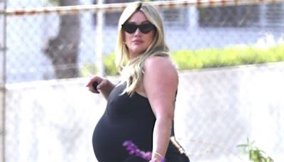 Kurz vor der Geburt: Hilary Duff ist hochschwanger in L.A. unterwegs