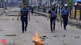 Diplomats confront Bangladesh foreign minister over violence - The Economic Times