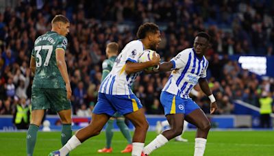 EPL PIX: Brighton stun Spurs; Chelsea, United held