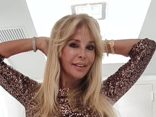 En total look de lentejuelas, Graciela Alfano mostró la panza y dejó consejos para "sentirse una reina"