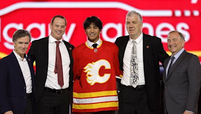 Flames sign 2024 first-round picks Parekh, Gridin to three-year entry-level contracts