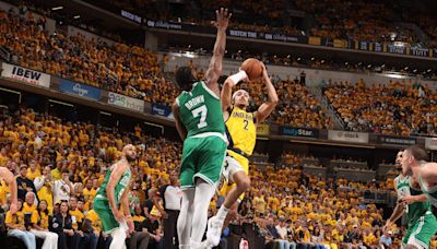 Pacers' Andrew Nembhard 'answered the bell' in Game 3 to no avail as Celtics take 3-0 lead
