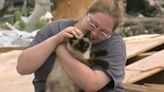 Cat Who Vanished During Tornado That Destroyed Her Home Reunites with Owner During News Broadcast