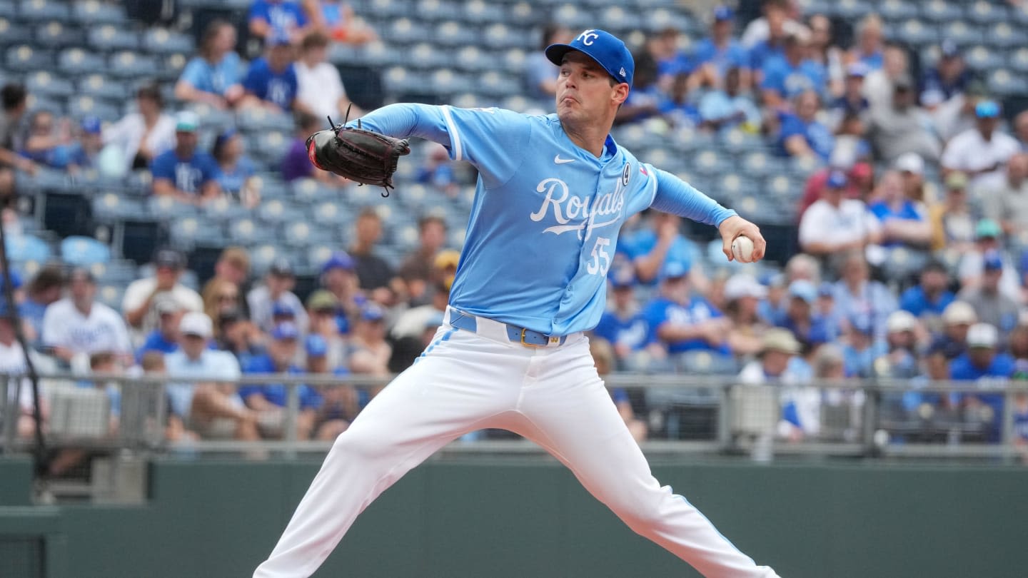 Kansas City Royals' Ace Falls One Strikeout Shy of Incredible Team History on Sunday