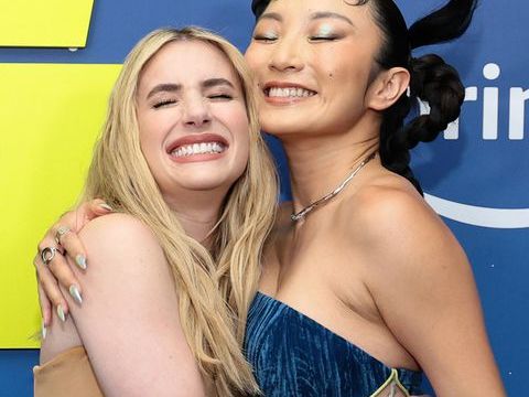 Emma Roberts and Poppy Liu Share a Cute Moment in New York, Plus Maya Rudolph, Usher, Victoria Monét and More