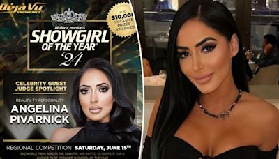Angelina Pivarnick to make ‘tens of thousands’ of dollars to host strip club competition as she faces criminal charges