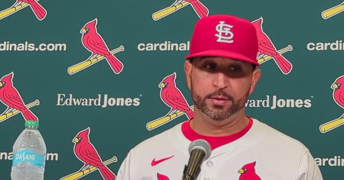 'Offensively, it just wasn't enough today,' Cardinals manager Oli Marmol on shutout loss to Reds