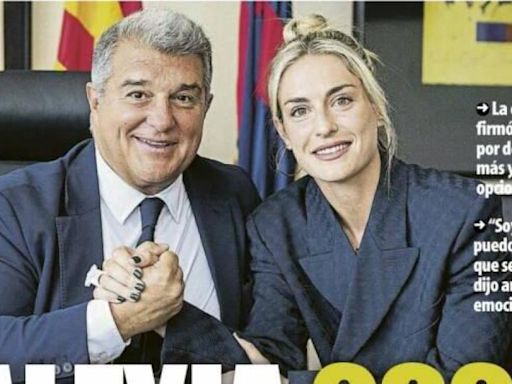 Alexia Putellas y Kroos, protagonistas indiscutibles de las portadas deportivas