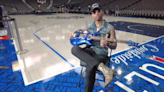 North Texas guitarist puts a new spin on Mavericks opening rock anthem