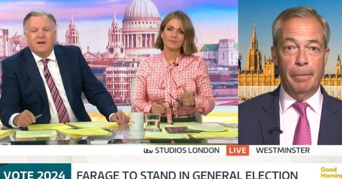 Good Morning Britain's Ed Balls sparks backlash with Nigel Farage interview