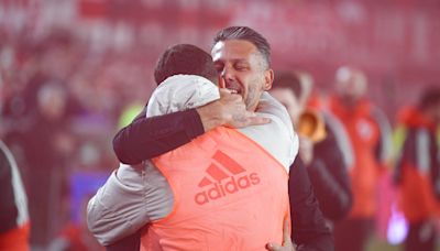 Entre lágrimas y con un agónico triunfo, Martín Demichelis se despide de River