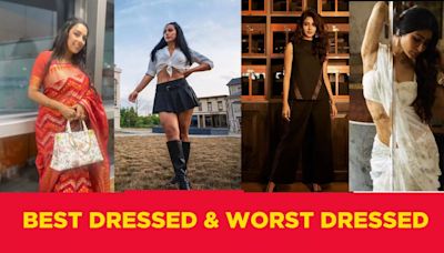 Best Dressed & Worst Dressed TV Celebs Of The Week: Rupali Ganguly, Krishna Shroff, Shivangi Khedkar, Mouni Roy