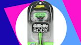 Treat yourself to a close shave all over with this $15 Gillette Body Razor plus 9 cartridges