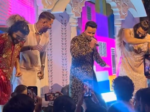 Luis Fonsi añade su ritmo latino a la boda de Anant Ambani y Radhika Merchant en la India