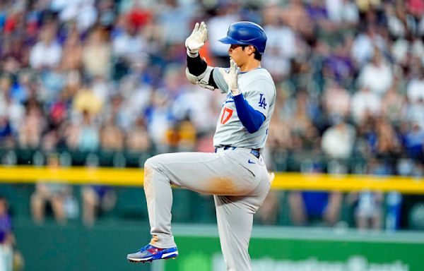 Ohtani and Paxton lead the Dodgers to a 9-5 win over the Rockies