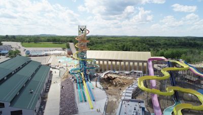 America's new tallest waterslide opens this weekend -- within driving distance from Chicago