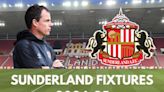 Sunderland 2024-25 Championship fixtures: Televised away game to start season