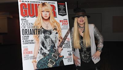 Orianthi on the rhinestone-encrusted PRS Custom 24 she played with Michael Jackson, 50 Cent… and an elephant