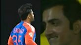Gautam Gambhir's Million-Dollar Reaction As Rinku Singh Takes A Wicket Breaks The Internet - Watch