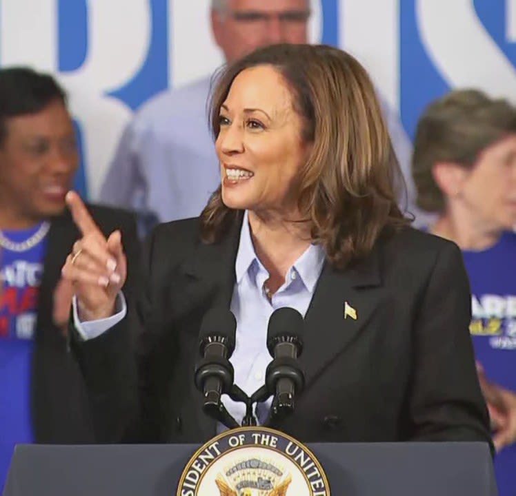 Harris’ Labor Day visit draws criticism from MI Republicans