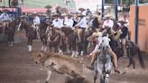 Charreada nocturna en Gómez Palacio