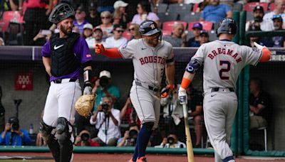 Kyle Tucker homers as the Astros beat the Rockies in Mexico City