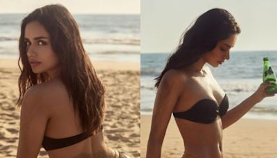 Sexy! Manushi Chhillar Looks Sultry In A Bikini As She Enjoys The Beach Sun; Hot Photos Go Viral - News18