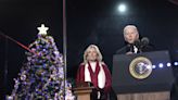 President Joe Biden, first lady Jill Biden participate in National Christmas Tree lighting