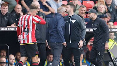 Paul Warne explains why he 'lost it' with Chris Wilder in Derby County v Sheffield United fracas