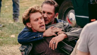 Tom Hardy’s ‘Bikeriders’ co-stars call him a ‘Teddy Bear,’ ‘He’d give us all hug’