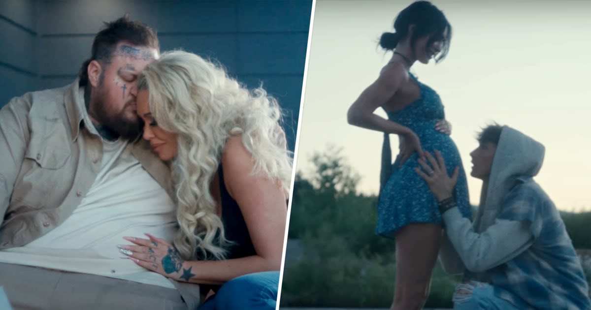 Jelly Roll and Machine Gun Kelly’s new music video shows infertility struggles, fuels Megan Fox pregnancy rumors